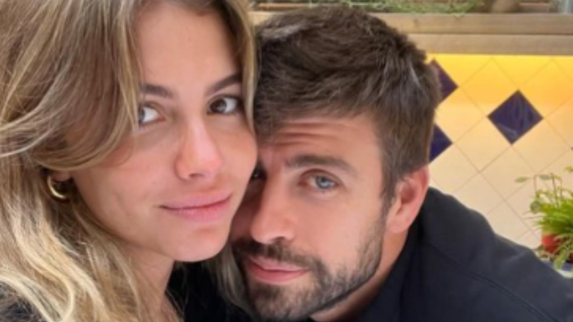 Clara Chía y Gerard Piqué