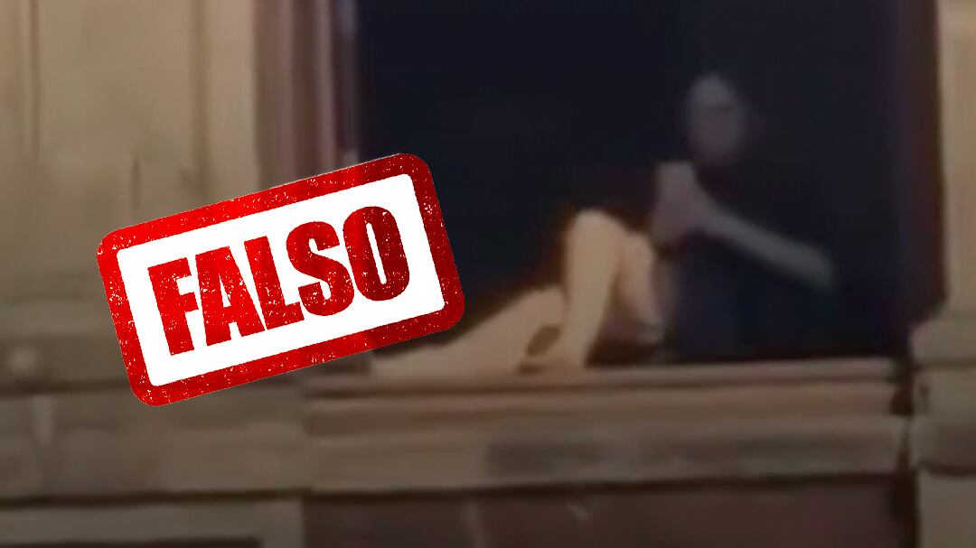 Video de mujer asoleándose en Palacio Nacional es falso; fue creado con IA