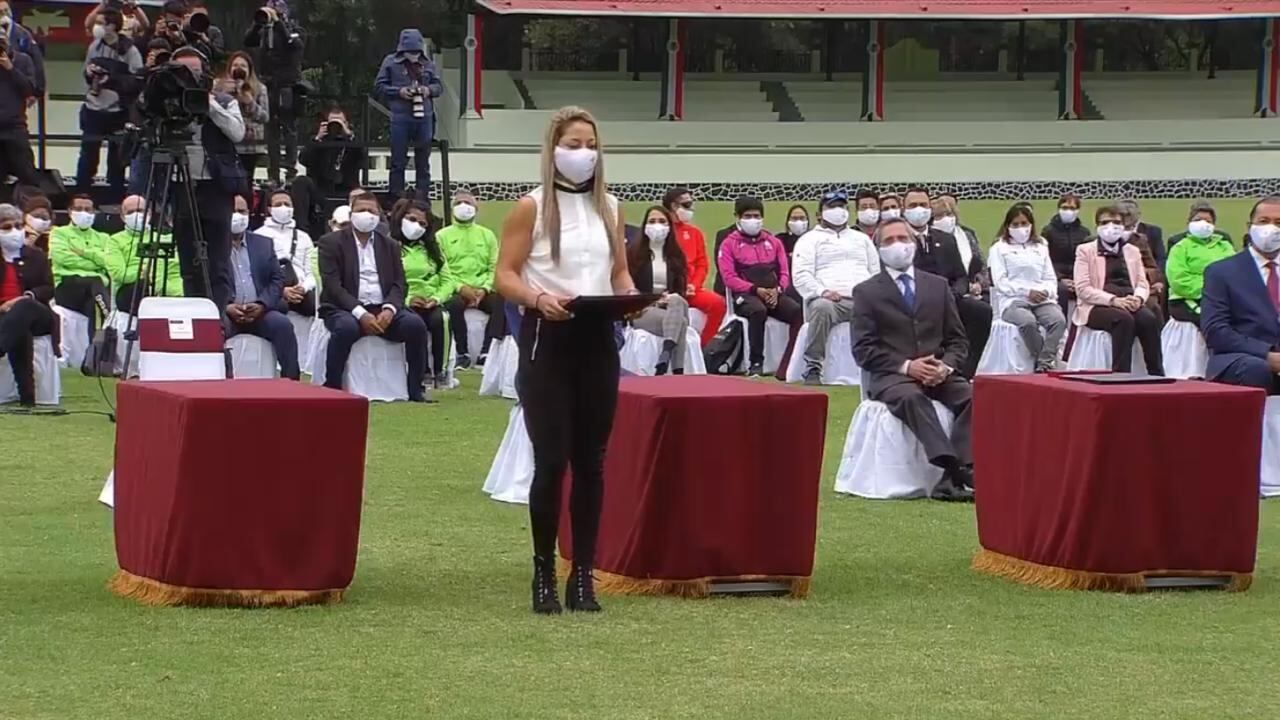 Renata Zarazúa recibe el Premio Nacional de Deporte 2020
