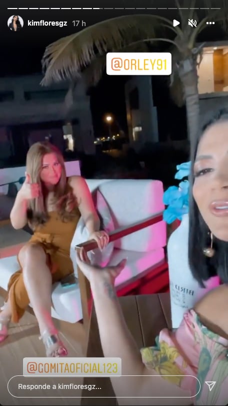 Kimberly flores y Gomita