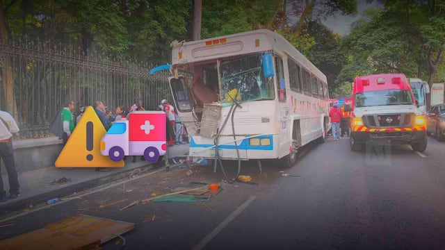 Fuerte choque en Avenida Constituyentes: peregrinos heridos y hospitalizados