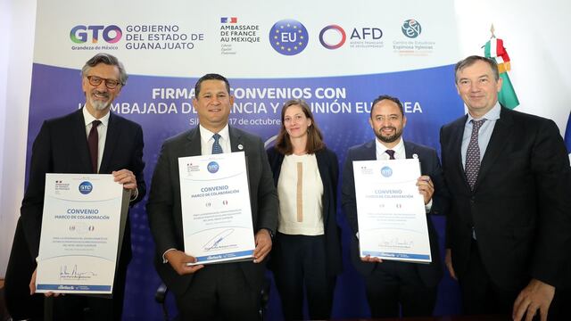 Guanajuato y Francia firman convenios de colaboración