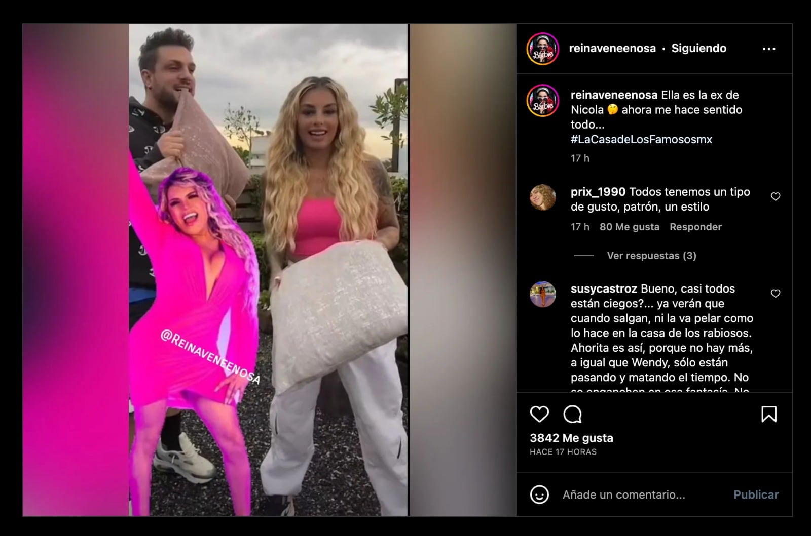 Encuentran parecido entre Wendy Guevara y la exnovia de Nicola Porcella