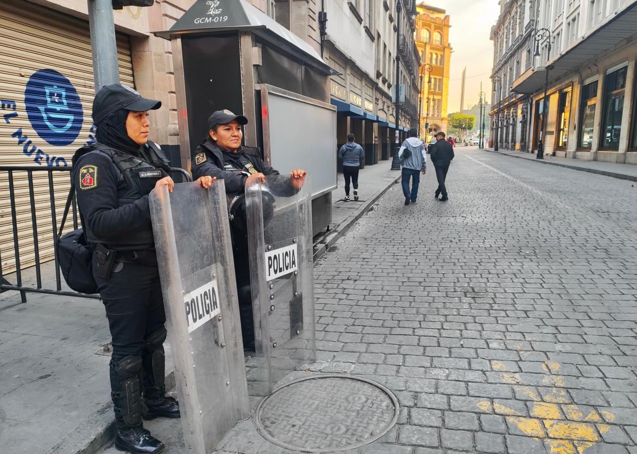 Instalan operativo "discreto" de cara a inicio de campaña presidencial de Claudia Sheinbaum