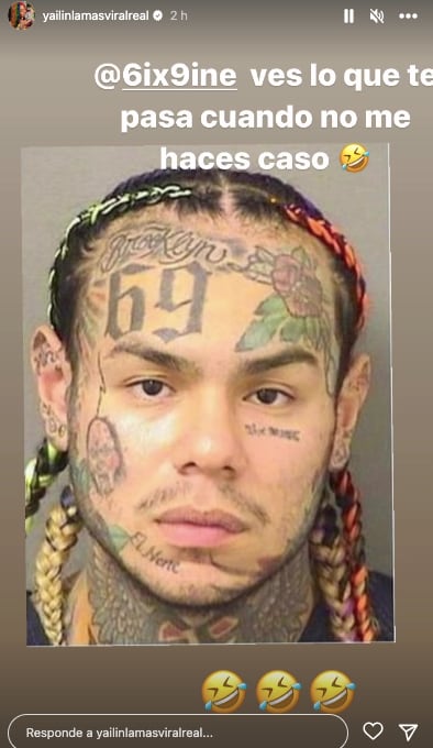 Yailin La Más Viral se burla de Tekashi y su arresto