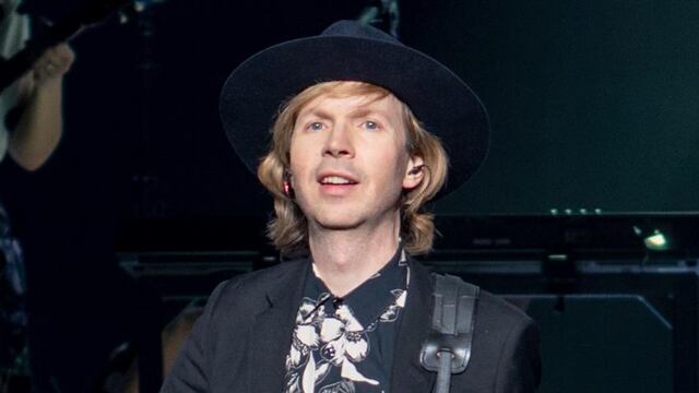 El cantante norteamericano Beck Hansen.