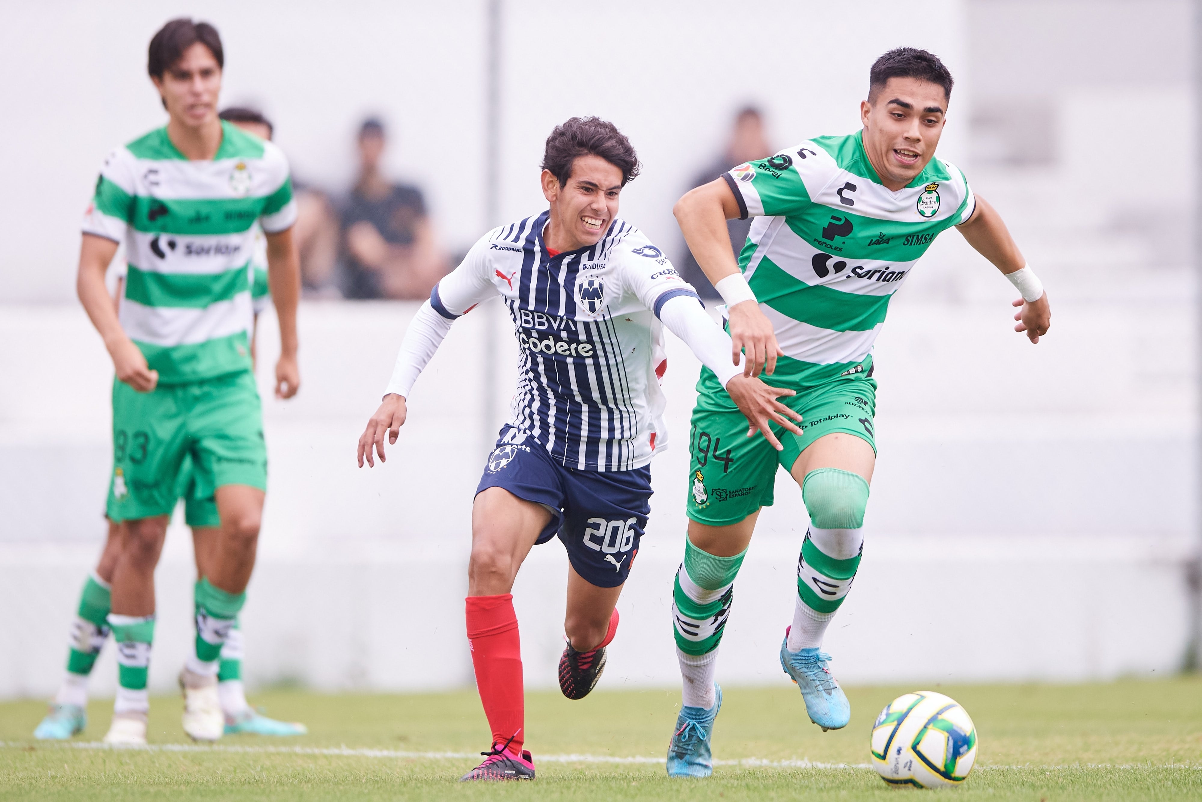 Jaziel Orozco con Santos