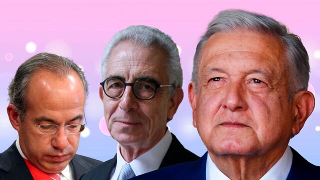 Felipe Calderón, Ernesto Zedillo y AMLO