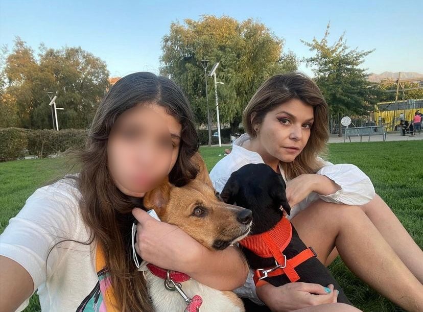 Itatí Cantoral y su hija