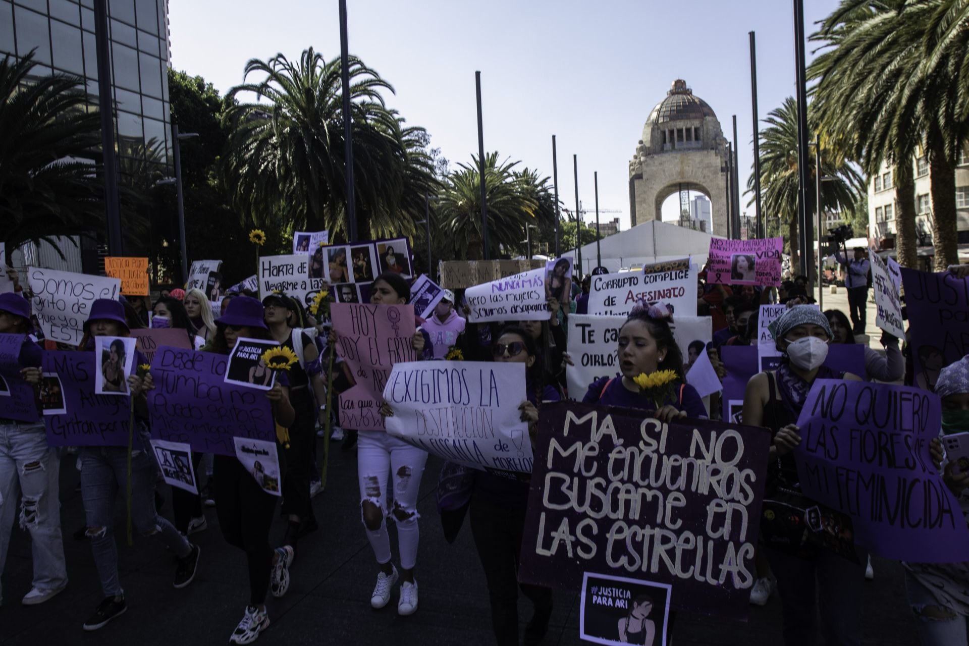Marcha por justicia para Ariadna