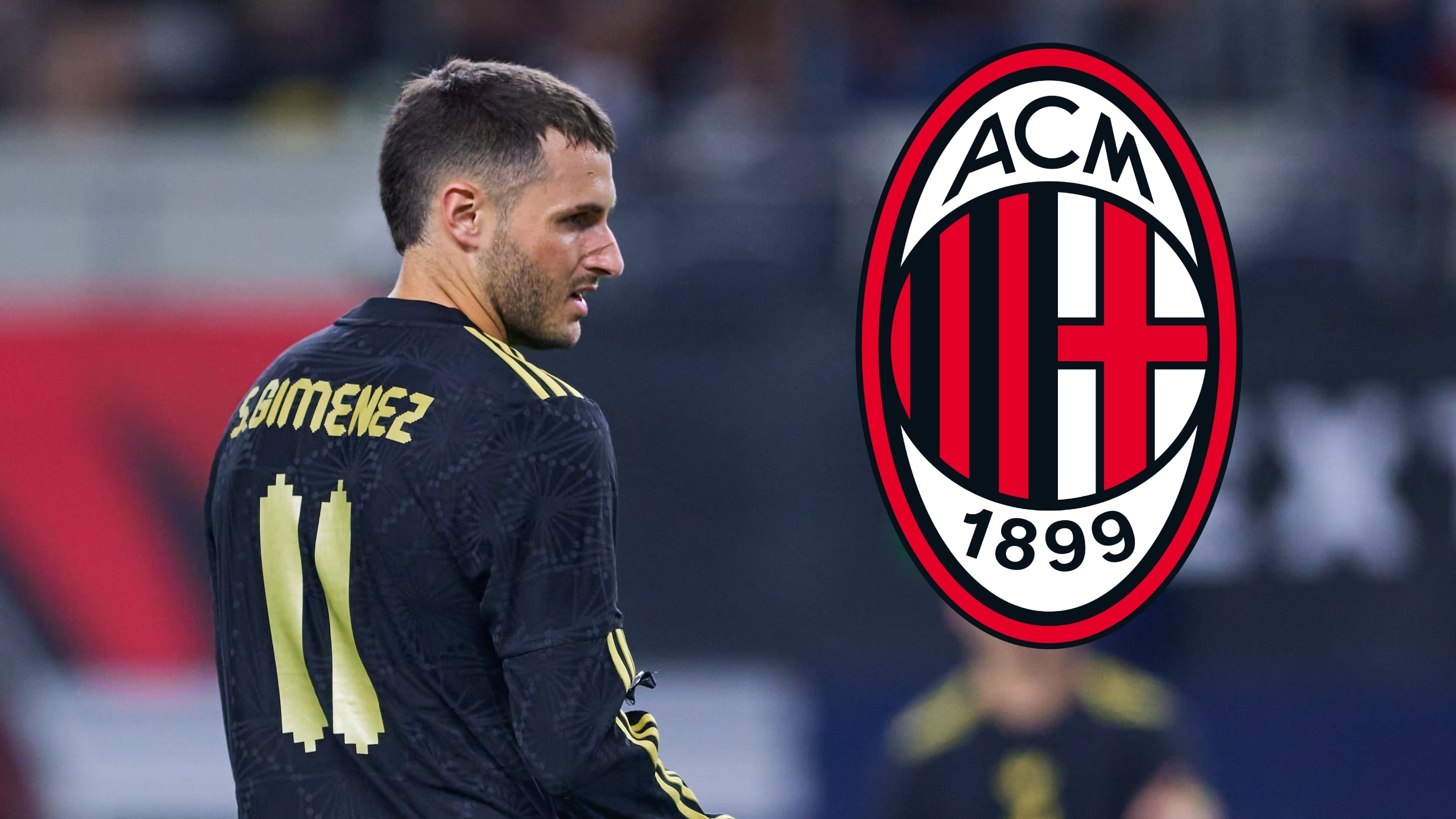 Santiago Giménez está a punto de dejar el Milan; este sería su próximo destino