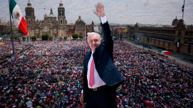 El sexto y último informe de gobierno de AMLO en el Zócalo