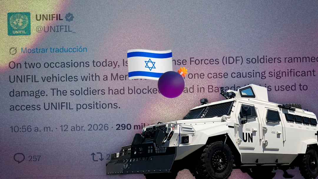 UNIFIL denuncia ataques de Israel contra vehículos de la ONU en el Líbano