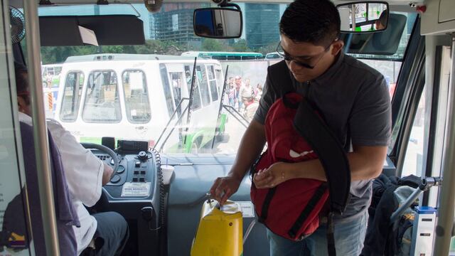 Tarifa al transporte público. Aumento.