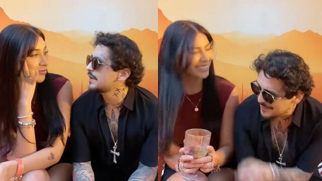 Christian Nodal habría coqueteado con la influencer Alexia García en video