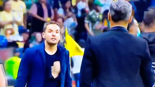 Nicolás Larcamón y Tano Ortíz