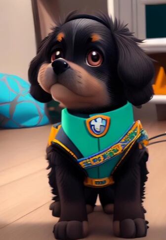 Filtro de Paw Patrol en TikTok