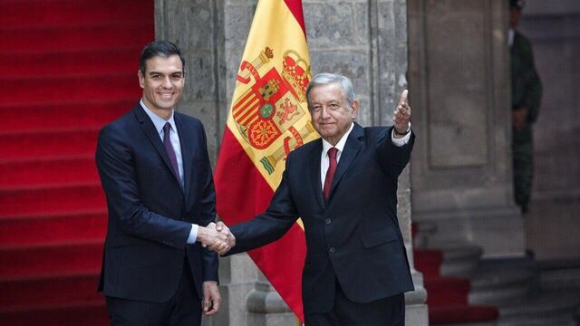Pedro Sánchez agradeció la acogida de refugiados españoles por parte de México.