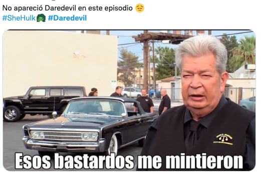 Memes de She-Hulk y Daredevil