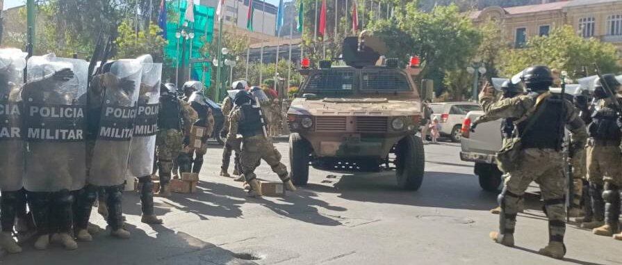 Supuesto intento de golpe de Estado en Bolivia