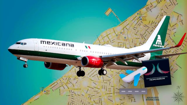 Esta ciudad retoma vuelos con Mexicana de Aviación desde el AIFA tras cancelación de 8 rutas