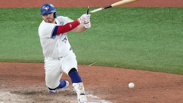 Alejandro Kirk, catcher de los Blue Jays.