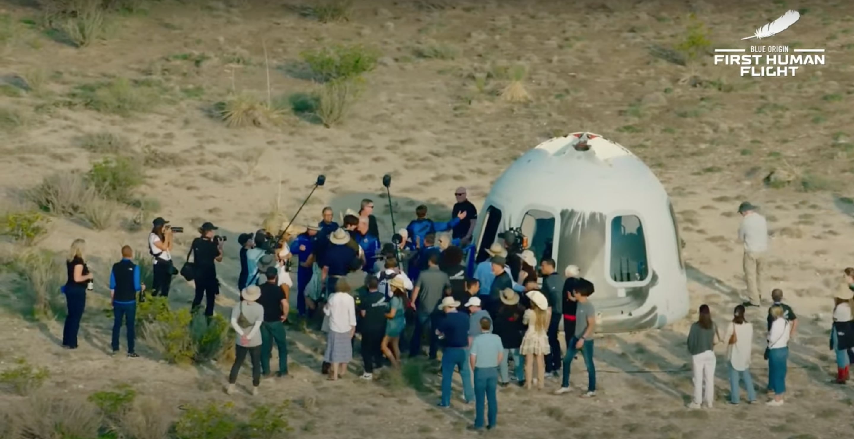 Regreso a la Tierra de Jeff Bezos