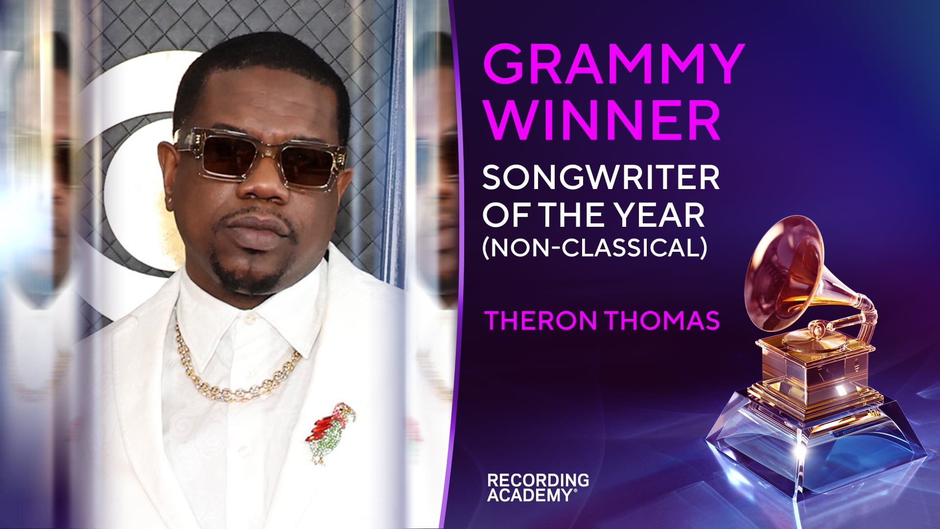Theron Thomas, ganador Premios Grammy 2024