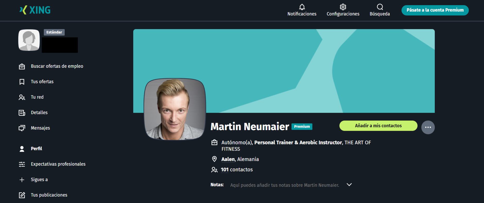 Perfil de Martin Neumaier, político alemán en Xing
