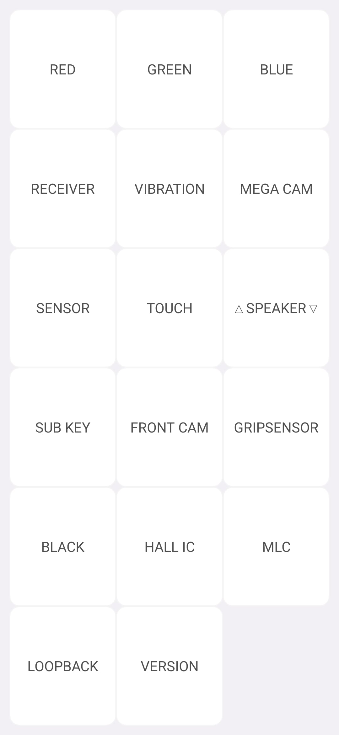 Menú oculto de Samsung