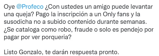 Piden intervención de Profeco en OnlyFans.