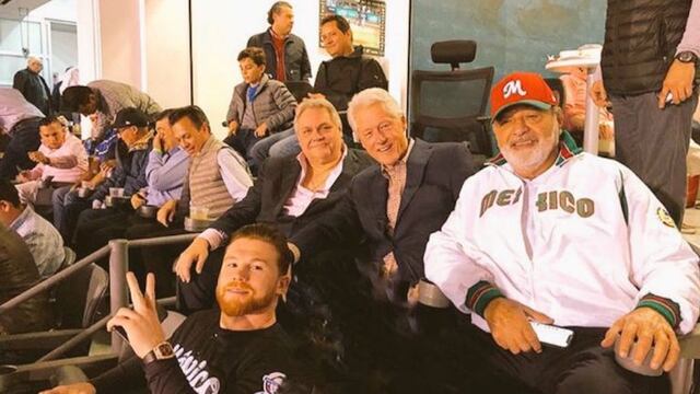 Canelo, Clinton, Slim y Bremer asistieron a la inauguración de la Serie del Caribe.