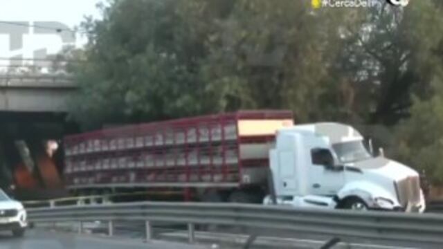 Accidente en Circuito Exterior Mexiquense