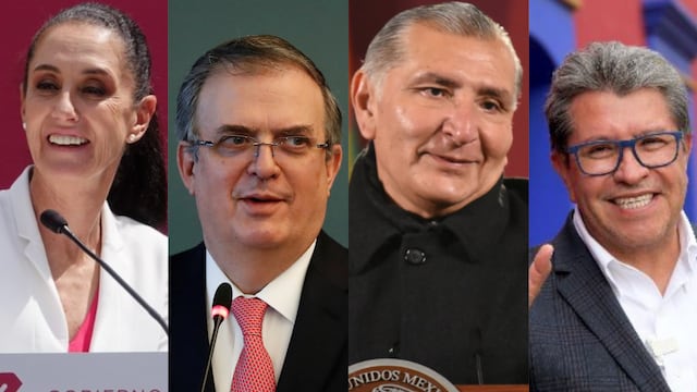 Corcholatas de Morena en la cuarta reunión plenaria