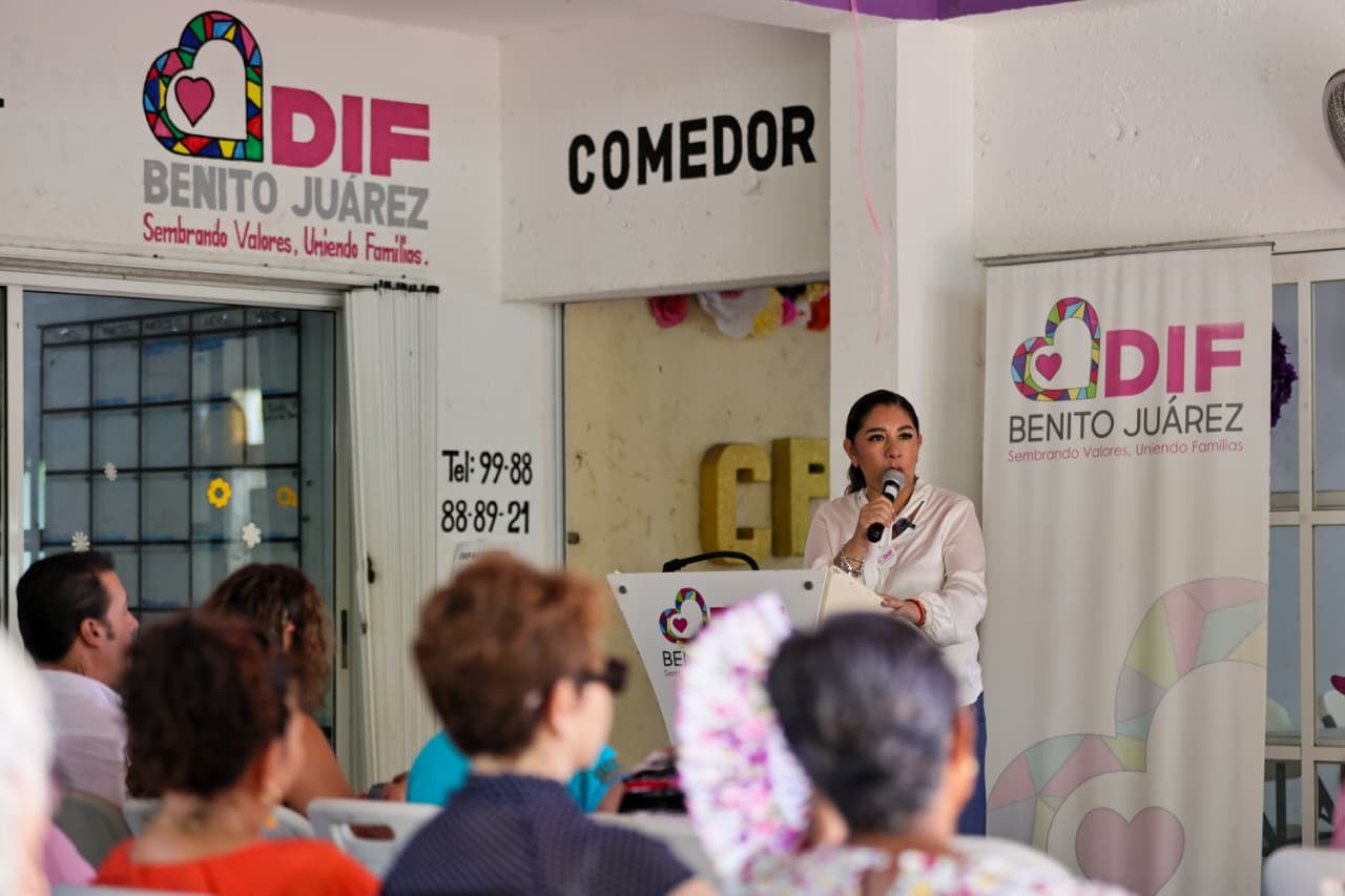 DIF Benito Juárez entrega tratamientos dentales a adultos mayores
