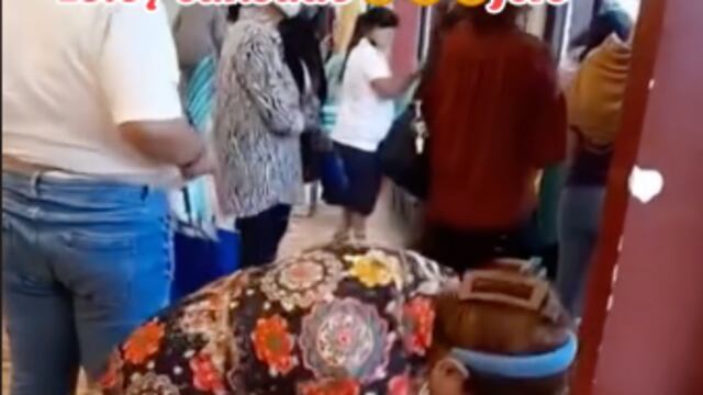Mujer se queda sin calzones, pero hubo otro protagonista en esta triste historia