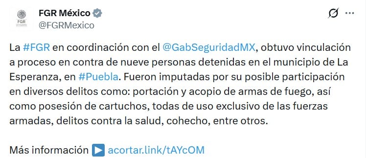 Vinculan a proceso a Isaac Rodríguez, alcalde de Morena en La Esperanza, Puebla
