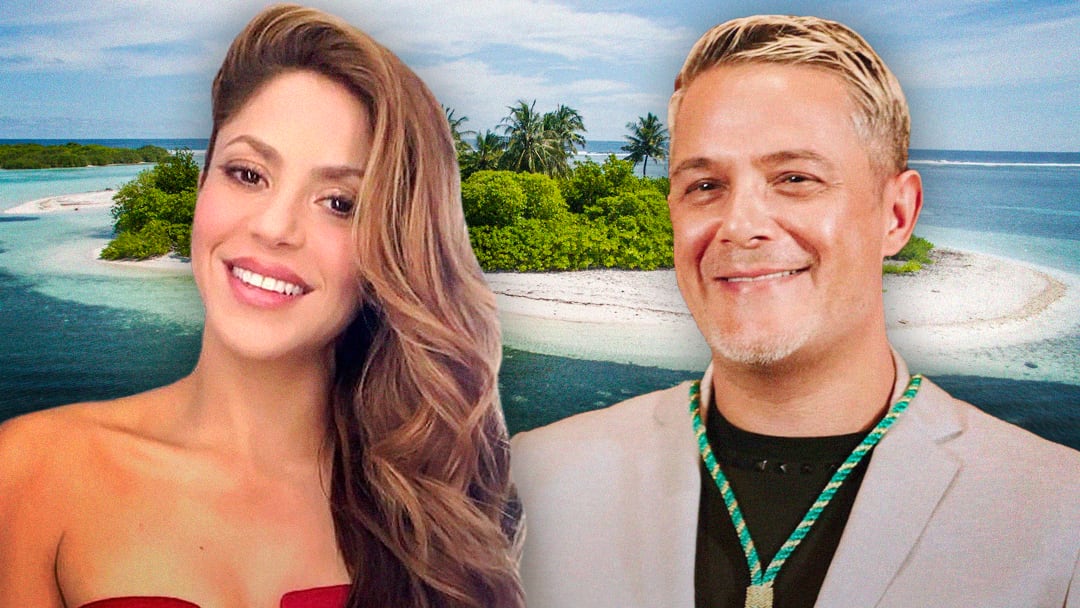 Shakira y Alejandro Sanz
