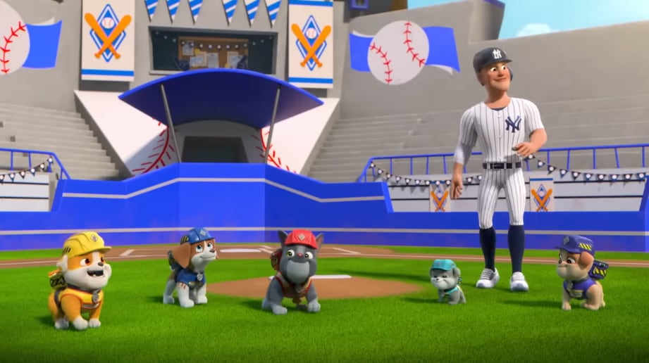 Rubble y Equipo por el Día Internacional del Juego