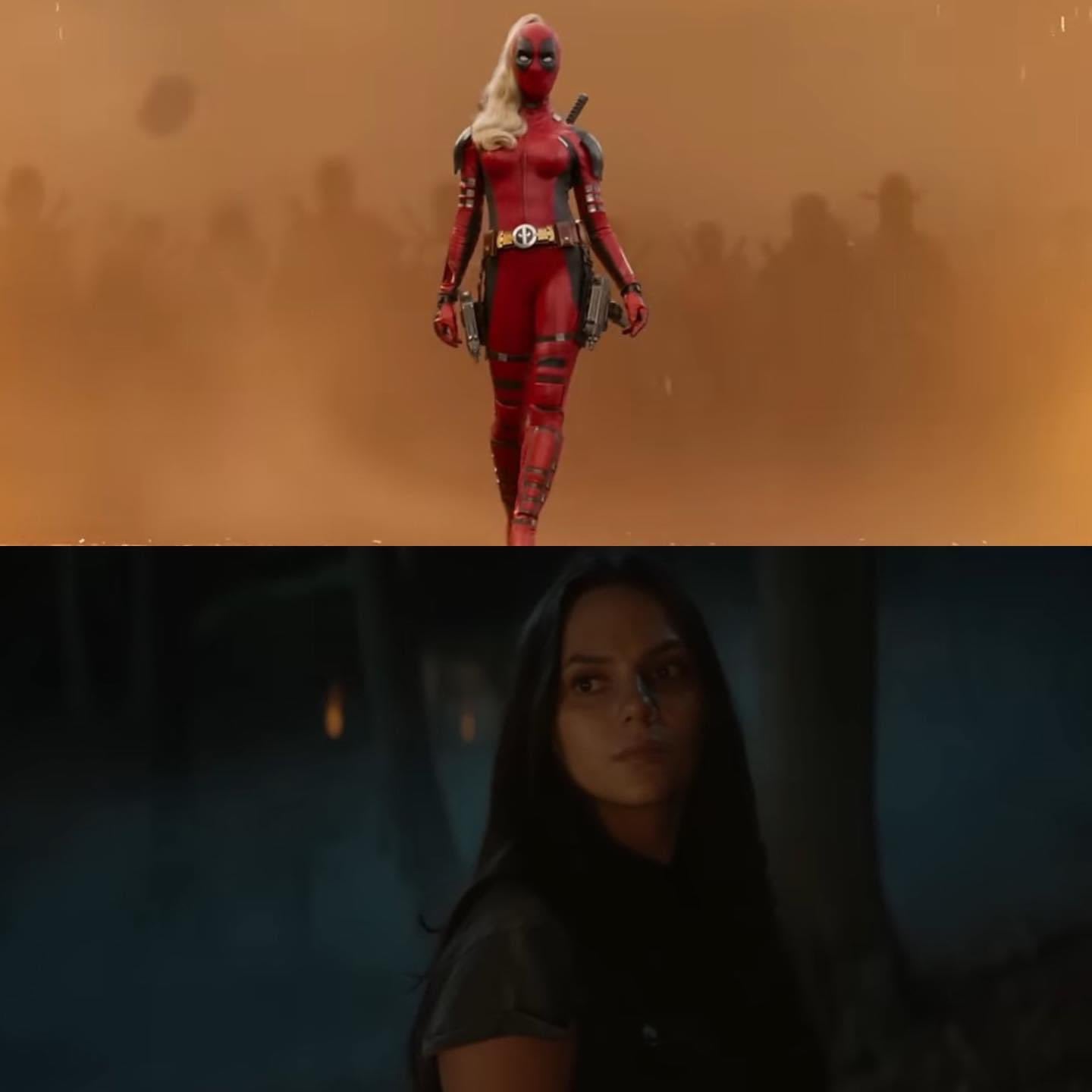 X-23 y Lady Deadpool en Deadpool y Wolverine