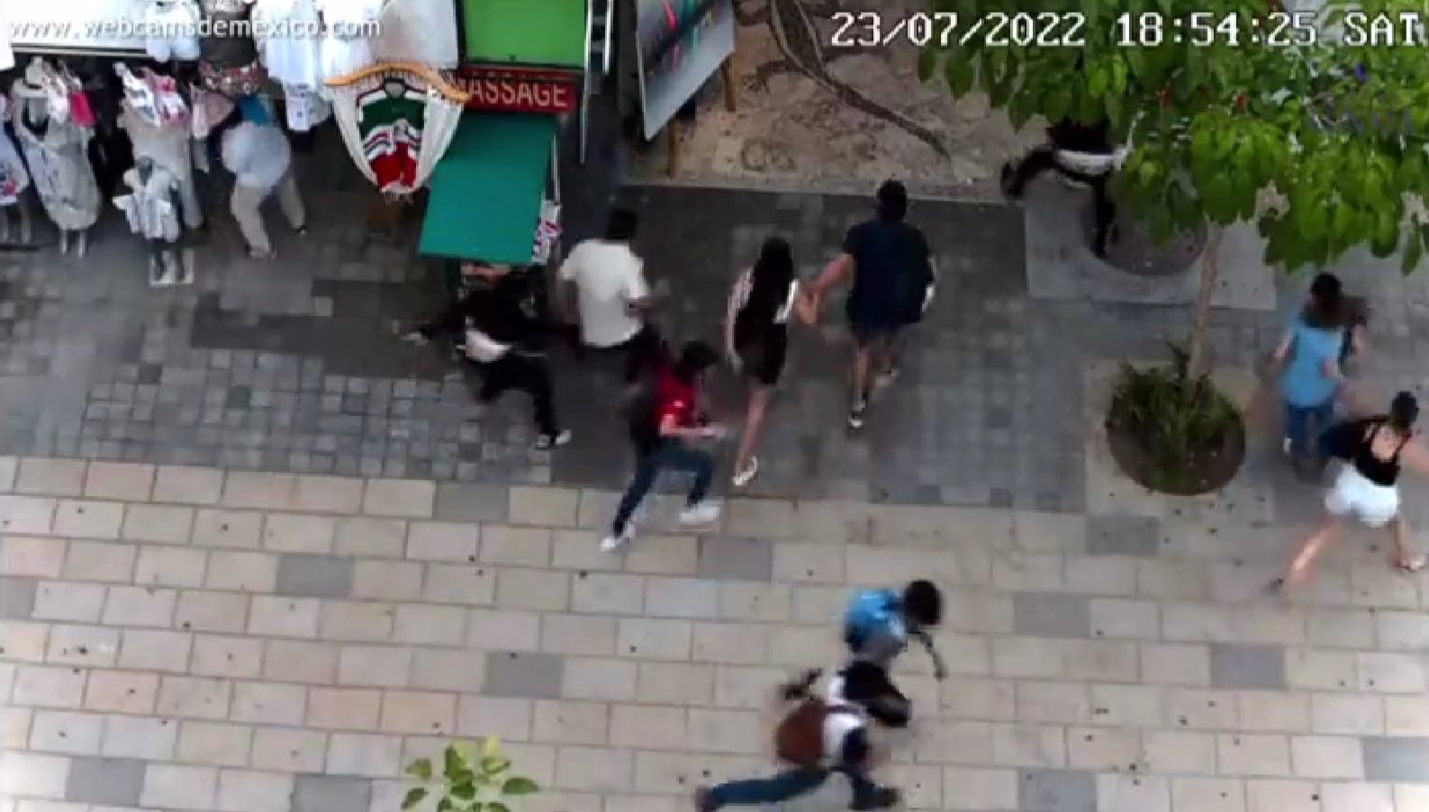 Balacera en Playa del Carmen