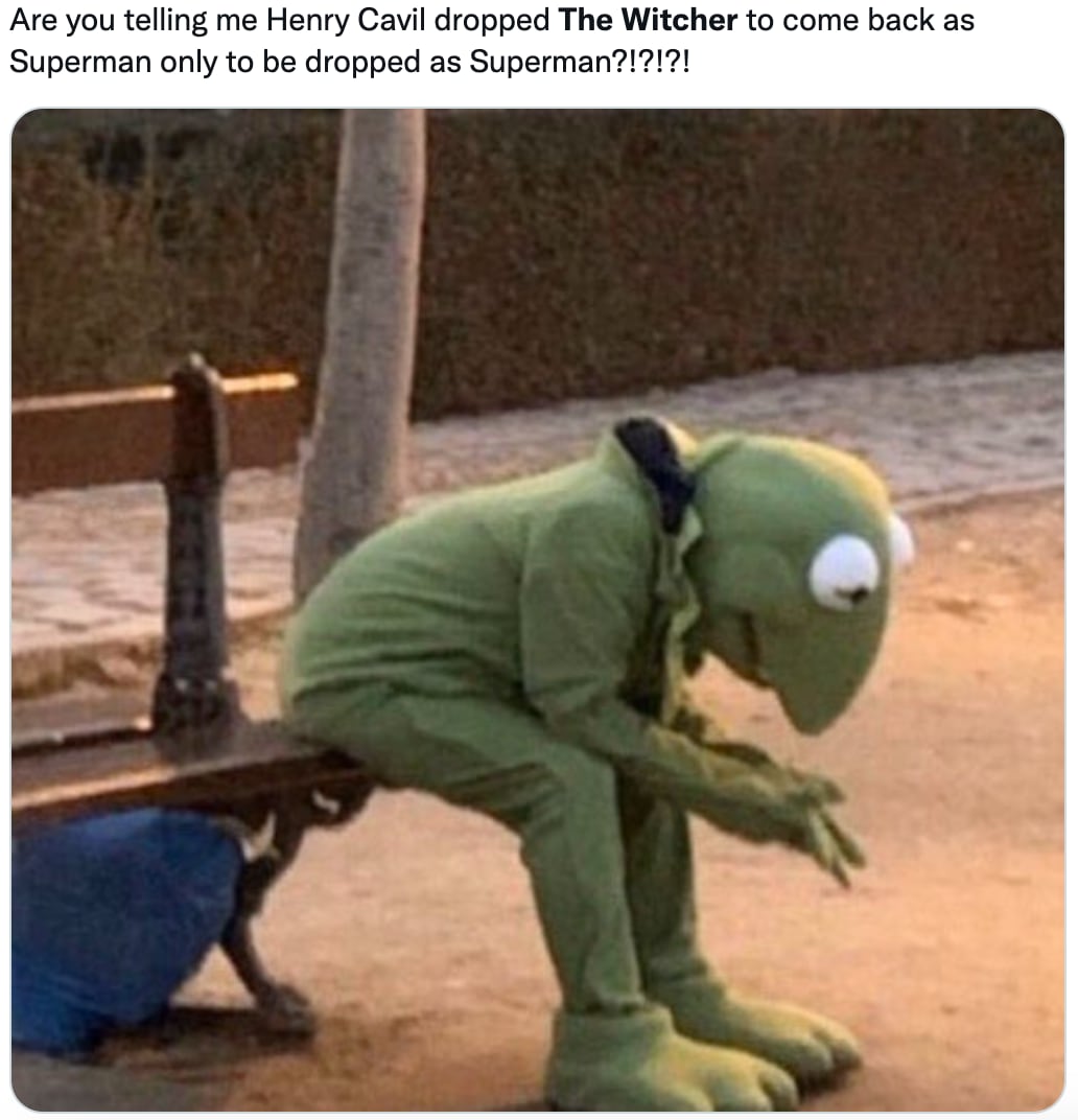 Henry Cavill ya no será Superman y los memes explotan contra James Gunn