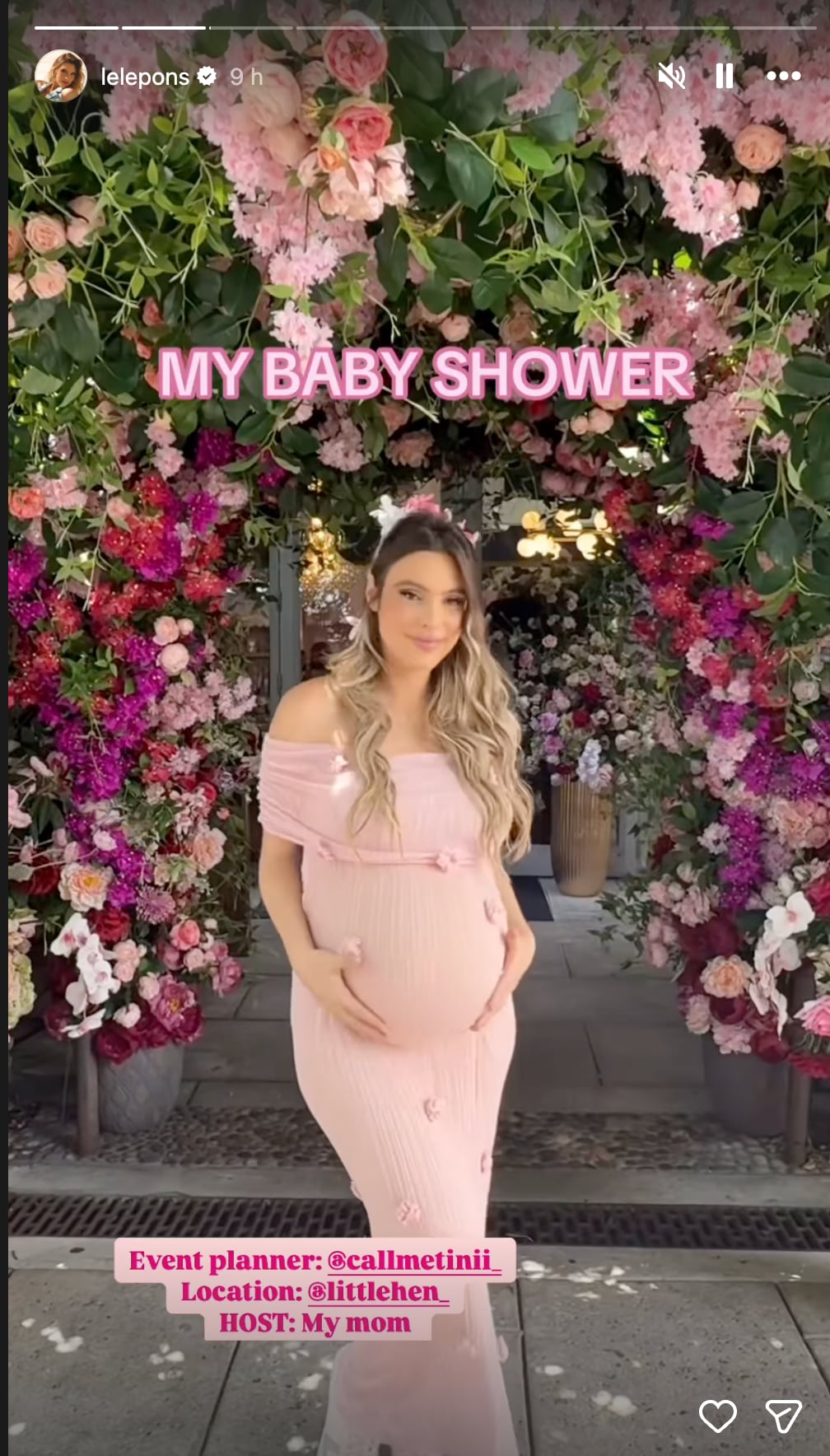 Baby shower de Lele Pons