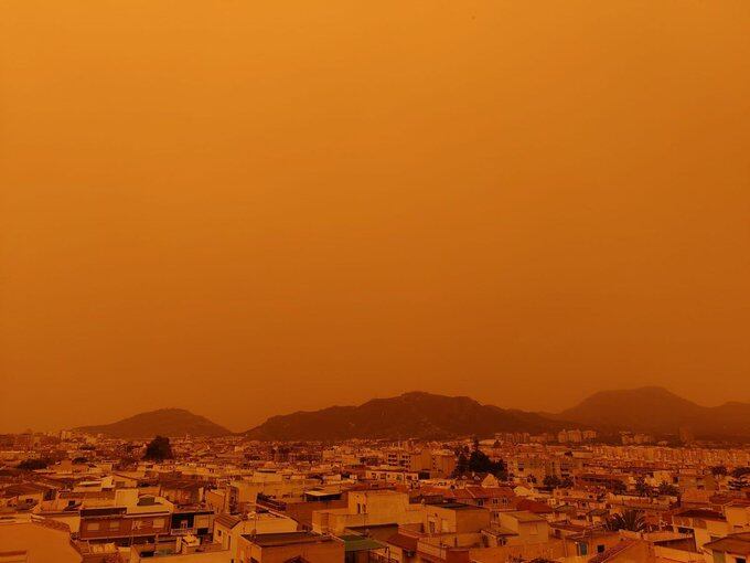 Calima en España