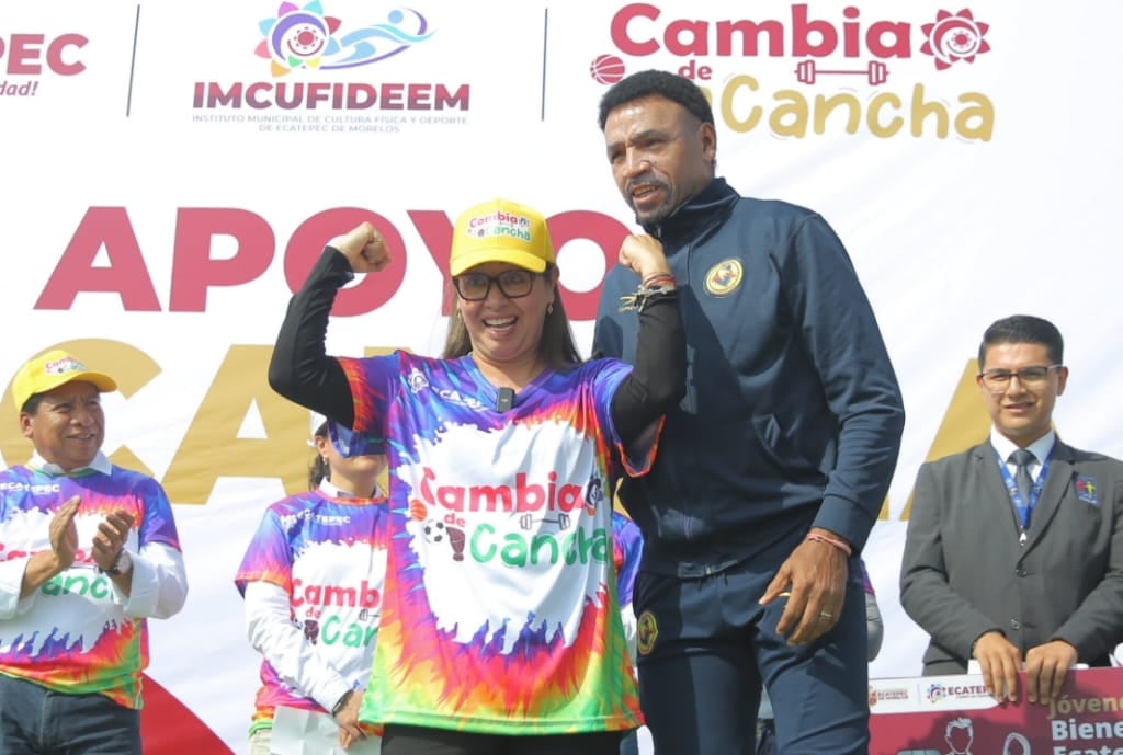 Azucena Cisneros amplía apoyos a jóvenes con "Cambia de Cancha" y "Universitarios en Movimiento"