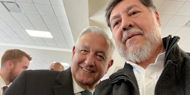 AMLO y Gerardo Fernández Noroña