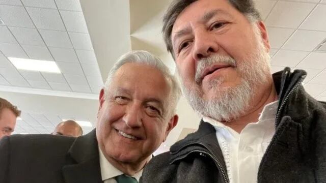 AMLO y Gerardo Fernández Noroña