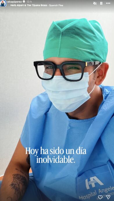 Nace el segundo hijo de Capi Pérez
