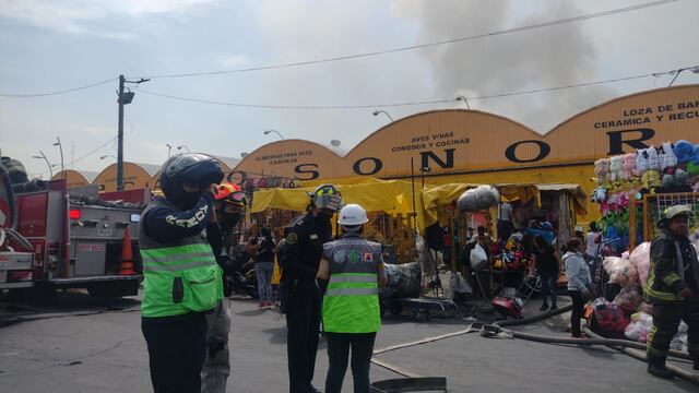 Incendio en Mercado de Sonora