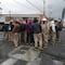 Trabajadores de Gas Bienestar hace paro; se manifiestan en Iztacalco